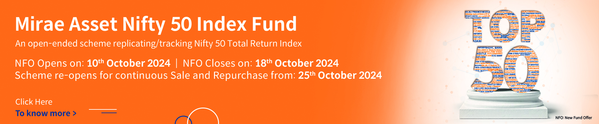 Mirae Asset Nifty 50 Index Fund